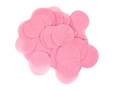 100G 25MM LIGHT PINK PAPER CONFETTI