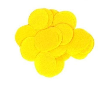 100G 25MM YELLOW PAPER CONFETTI