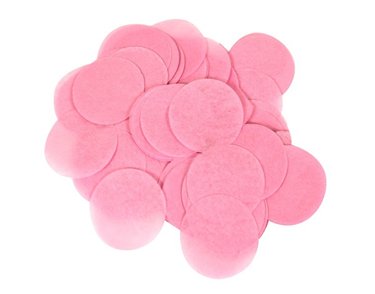 100G 55MM LIGHT PINK PAPER CONFETTI