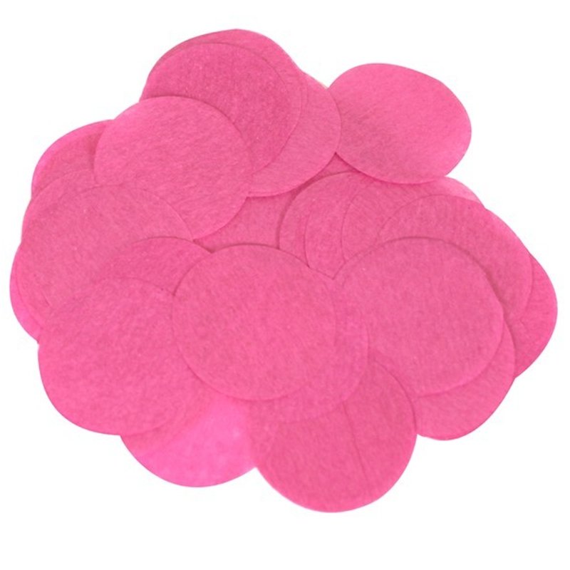 100G 55MM FUCHSIA PAPER CONFETTI