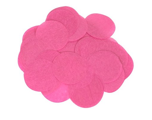 100G 55MM FUCHSIA PAPER CONFETTI