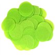 100G 55MM LIME GREEN PAPER CONFETTI