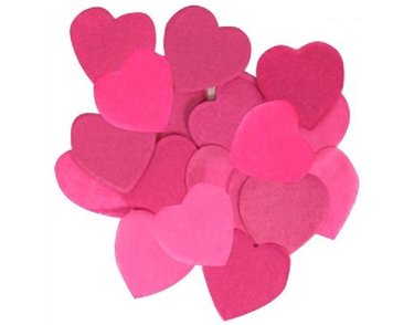 100G 30MM FUCHSIA PAPER CONFETTI