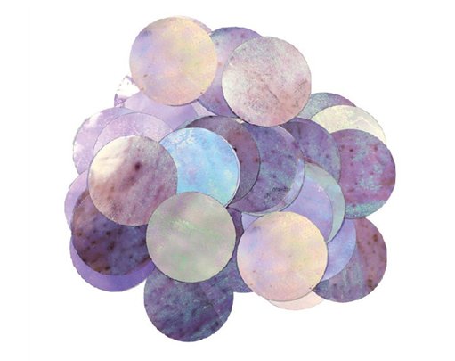 50G 10MM METALLIC IRIDESCENT CONFETTI