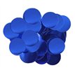 50G 10MM METALLIC BLUE CONFETTI