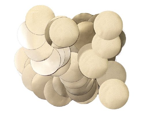 50G 10MM METALLIC PEARL CHAMPAGNE CONFETTI
