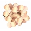 50G 10MM METALLIC PEARL ROSE GOLD CONFETTI