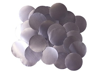 50G 10MM METALLIC PEARL GRAPHITE CONFETTI