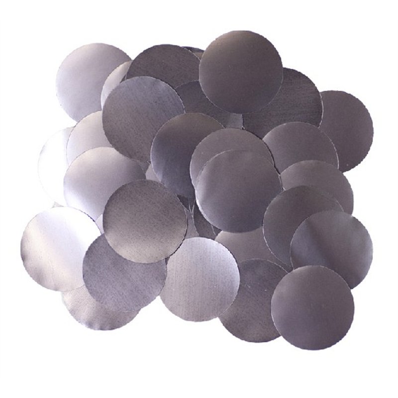 50G 10MM METALLIC PEARL GRAPHITE CONFETTI