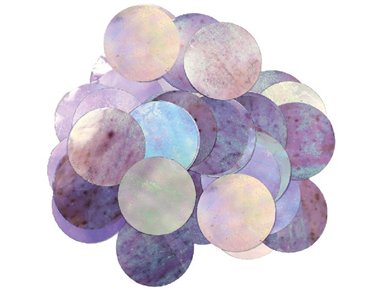 50G 25MM METALLIC IRIDESCENT CONFETTI