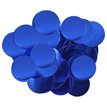50G 25MM METALLIC BLUE CONFETTI