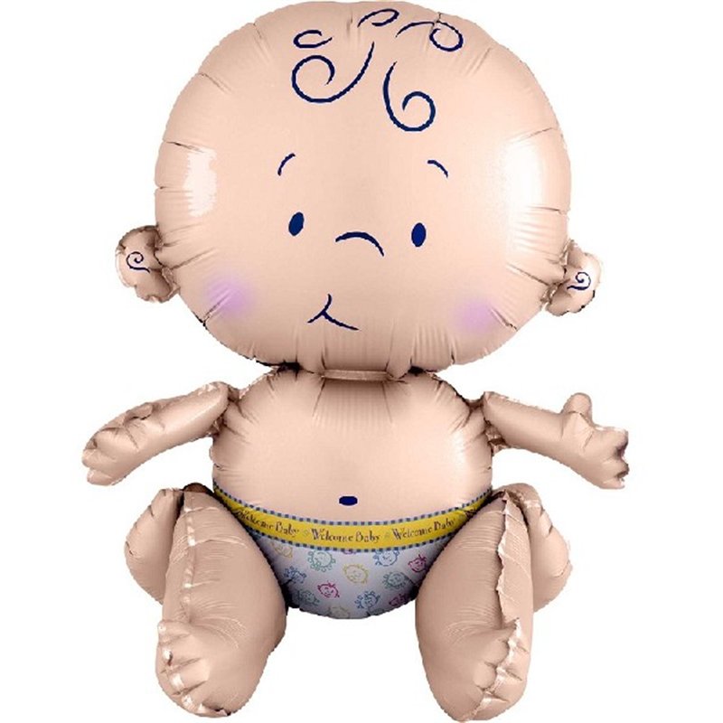 SITTING BABY SHAPED FOIL BALLOON