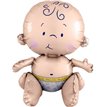 SITTING BABY SHAPED FOIL BALLOON