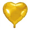 45CM GOLD HEART FOIL BALLOON