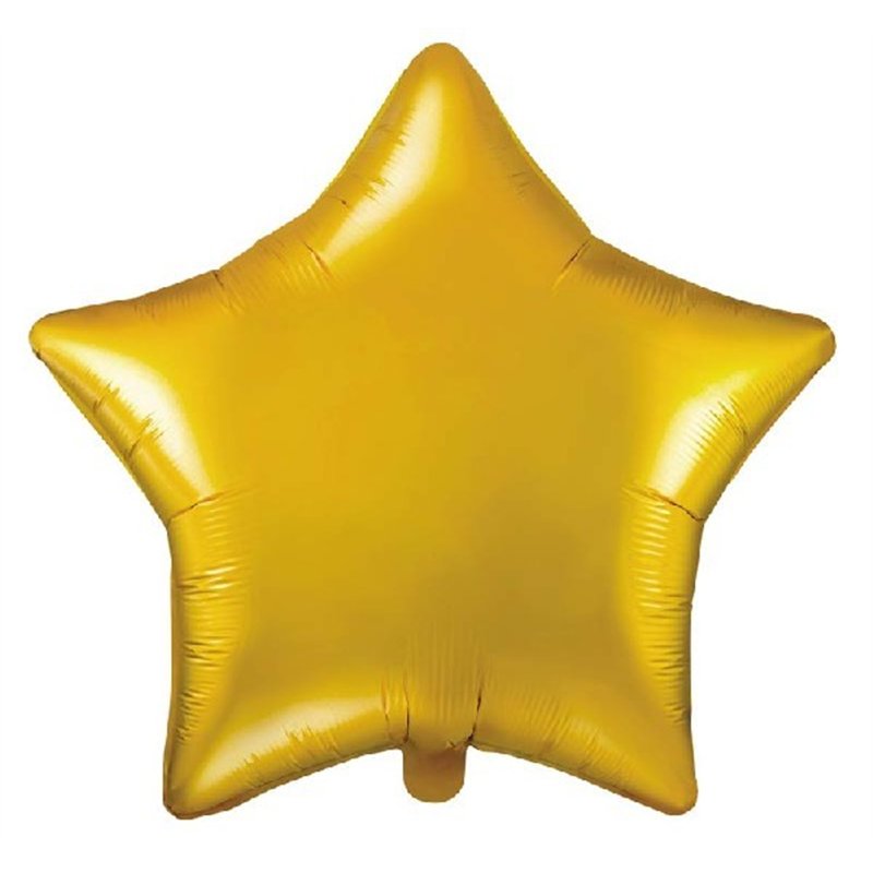 48CM GOLD STAR FOIL BALLOON