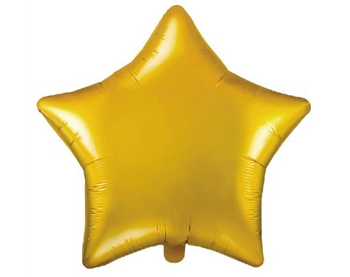 48CM GOLD STAR FOIL BALLOON