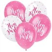(5) 12IN HEN PARTY BALLOONS