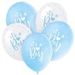 (5) 12IN BLUE ITS A BOY BALLOONS
