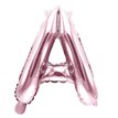 35CM ROSE GOLD LETTER A AIR FILL FOIL