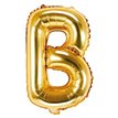 35CM GOLD LETTER B AIR FILL FOIL