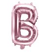 35CM ROSE GOLD LETTER B AIR FILL FOIL