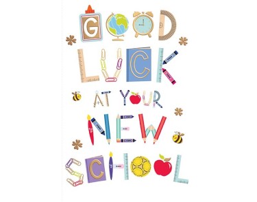 Good Luck At Your New School