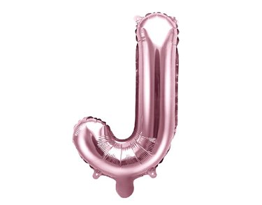 35CM ROSE GOLD LETTER J AIR FILL FOIL