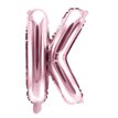 35CM ROSE GOLD LETTER K AIR FILL FOIL