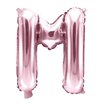 35CM ROSE GOLD LETTER M AIR FILL FOIL