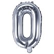 35CM SILVER LETTER O AIR FILL FOIL