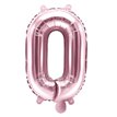 35CM ROSE GOLD LETTER O AIR FILL FOIL