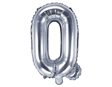 35CM SILVER LETTER Q AIR FILL FOIL