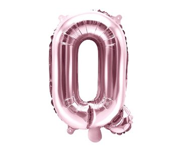 35CM ROSE GOLD LETTER Q AIR FILL FOIL