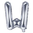 35CM SILVER LETTER W AIR FILL FOIL