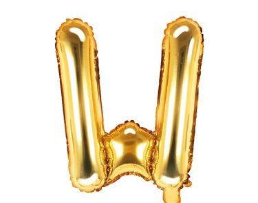 35CM GOLD LETTER W AIR FILL FOIL