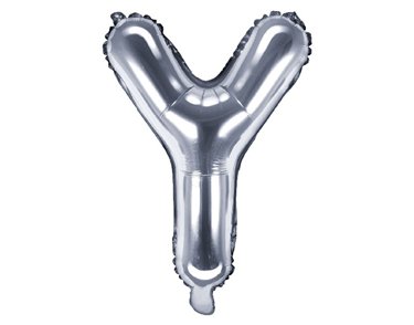 35CM SILVER LETTER Y AIR FILL FOIL