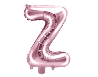 35CM ROSE GOLD LETTER Z AIR FILL FOIL