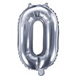 35CM SILVER NUMBER 0 AIR FILL FOIL