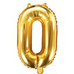 35CM GOLD NUMBER 0 AIR FILL FOIL