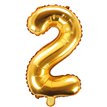 35CM GOLD NUMBER 2 AIR FILL FOIL