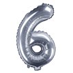35CM SILVER NUMBER 6 AIR FILL FOIL