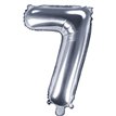 35CM SILVER NUMBER 7 AIR FILL FOIL