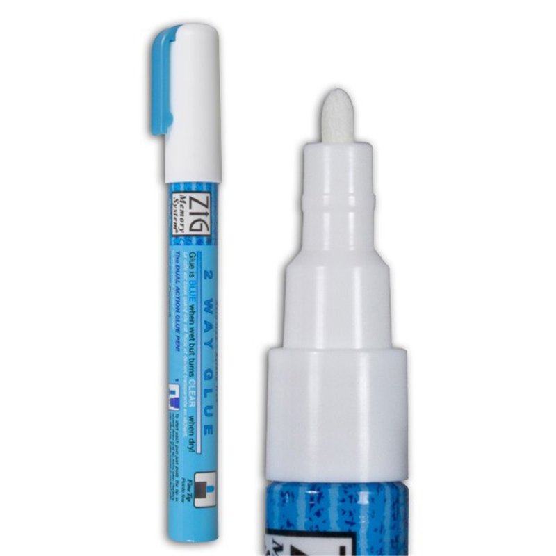 MSB20M 2MM FINE 2 WAY ZIG GLUE PEN