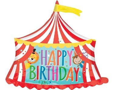CIRCUS TENT B/DAY SUPERSHAPE