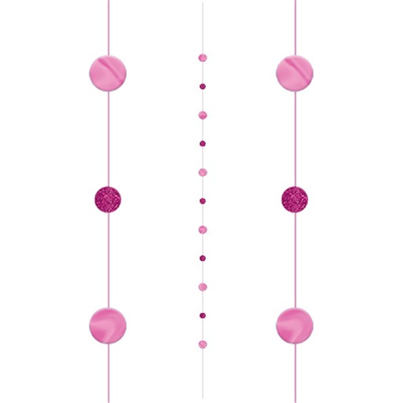 BRIGHT PINK BALLOON STRING