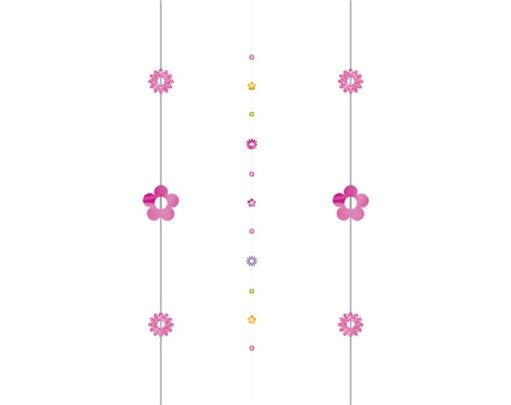 1.8m FLOWERS BALLOON FUN STRING