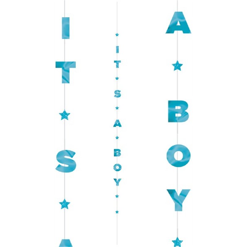 ITS A BOY BALLOON STRING
