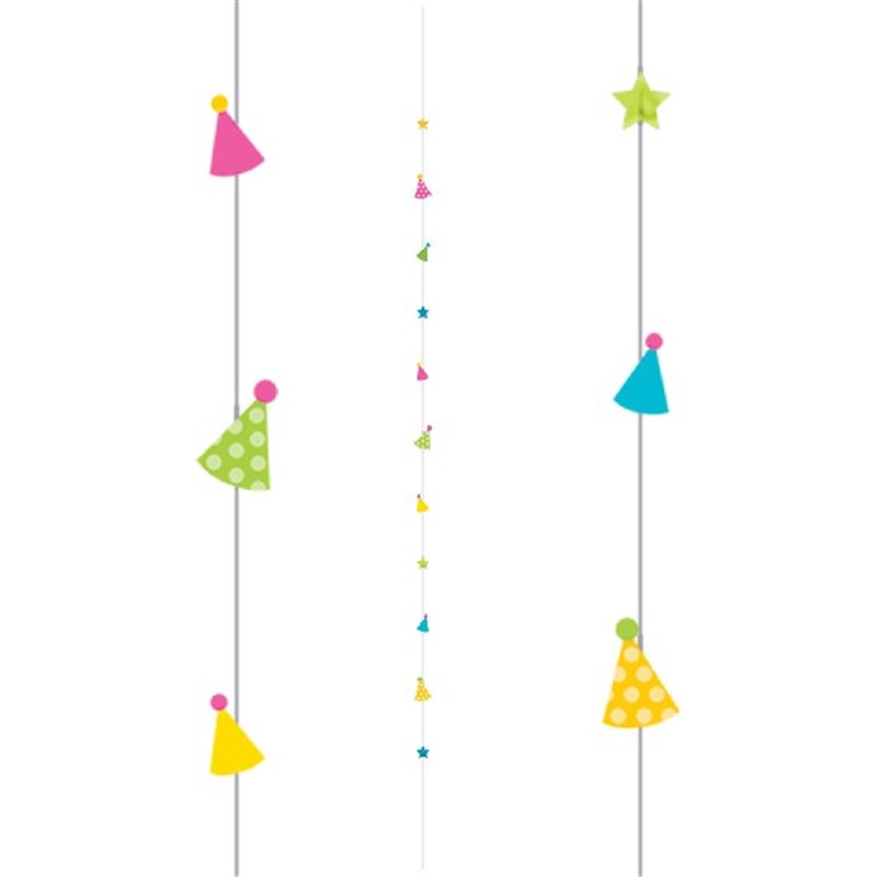 PARTY HATS BALLOON STRING