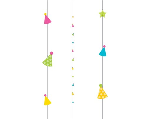PARTY HATS BALLOON STRING