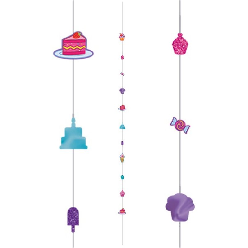 CUPCAKES BALLOON STRING